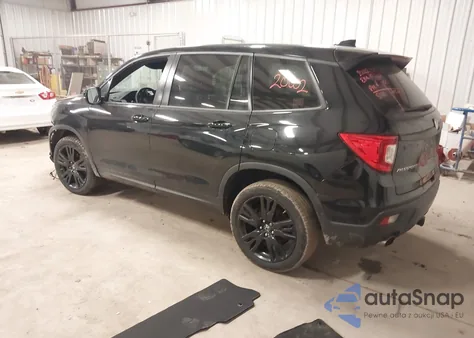 2019 Honda Passport Sport z USA, uszkodzony, nr VIN 5FNYF8H27KB000278
